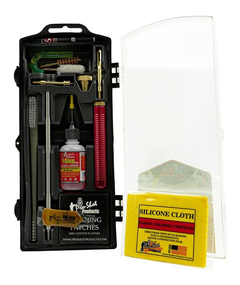 Pro Shot P389KIT Classic Box Kit .38/ .357/ 9mm Cal Pistol/Yellow Plastic C view 2