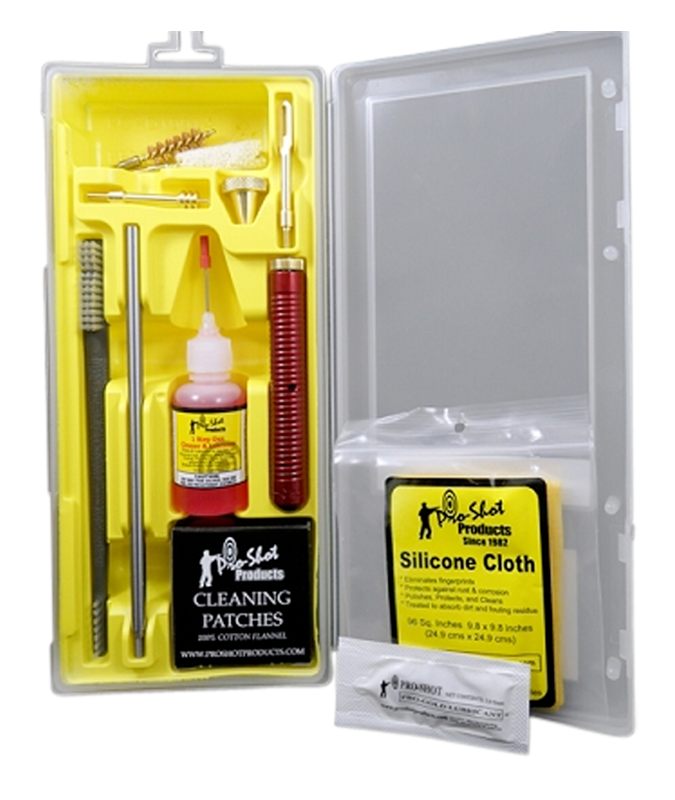PRO Shot P4010KIT Classic Box Kit .40/ 10mm Pistol/Yellow Plastic Case