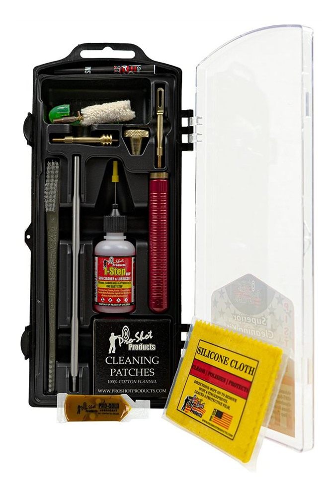PRO Shot P45KIT Classic Box Kit .45 Cal Pistol/Yellow Plastic Case