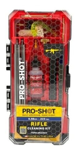 Pro Shot AR223KIT Tactical Classic Box Kit Multi-Caliber Rifle/Black Plasti view 2