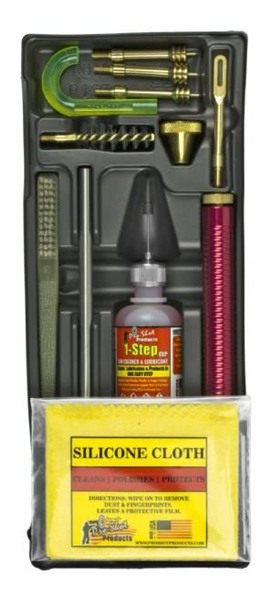 Pro Shot MPK3845 Classic Box Kit .38/ .45 Cal Pistol/Yellow Plastic Case view 2