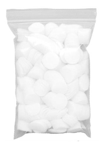 Pro Shot 2 1/2in Round 100% Cotton Patches 500/ct