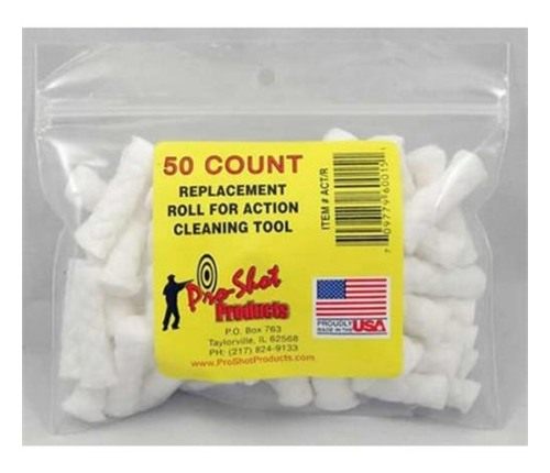Pro Shot Action Tool Refills Cotton Rolls 50/ct