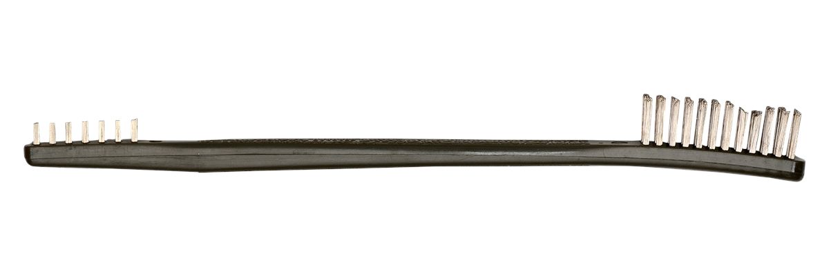 PRO Shot SDE Gun Brush Universal Double Ended Stainless Steel Bristles