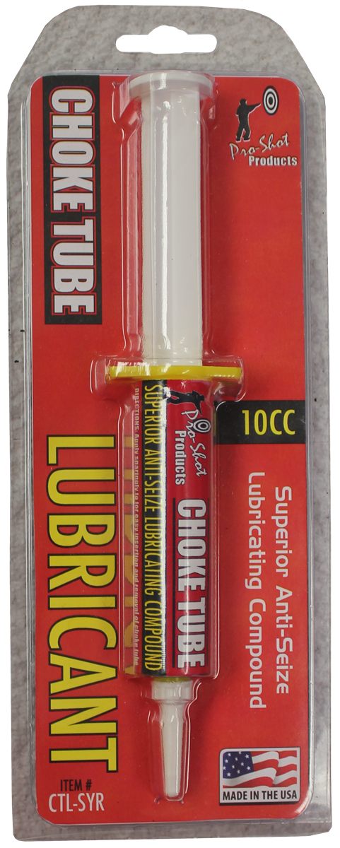PRO Shot CTLSYR Choke Tube Suppressor Thread Lube Anti-Wear 10 cc Syringe