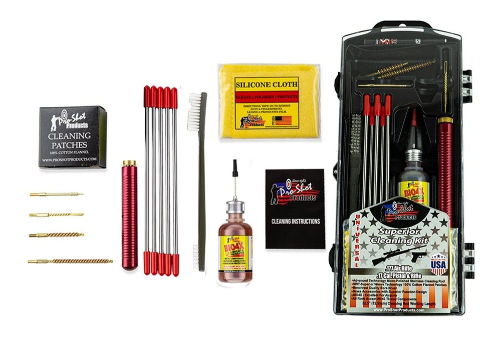 Pro Shot .177 Air Rifle/Pistol and .17 Cal. Multi Section Rod Cleaning Kit view 2