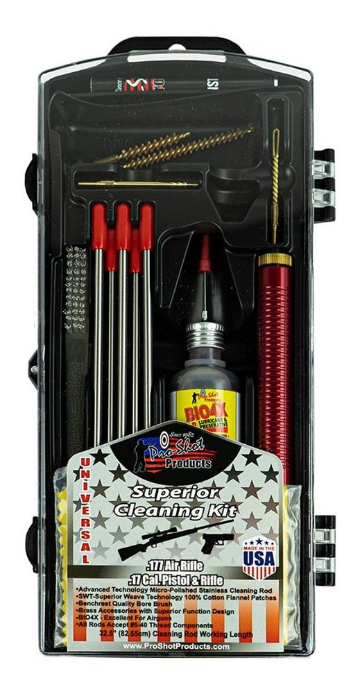 Pro Shot .177 Air Rifle/Pistol and .17 Cal. Multi Section Rod Cleaning Kit view 3