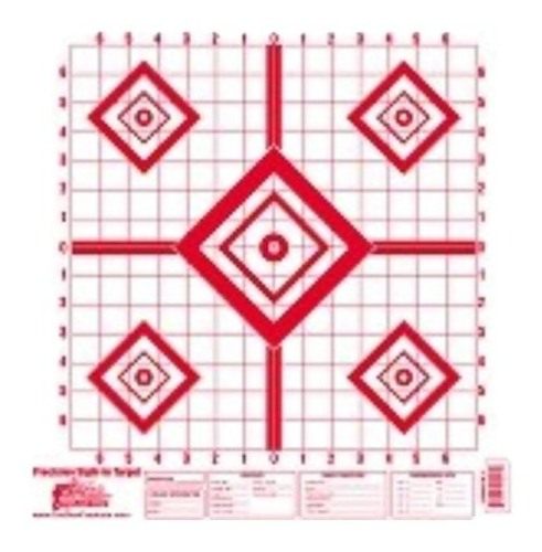 Pro Shot Splatter Target 16in Sight-IN RED Diamond 10PK