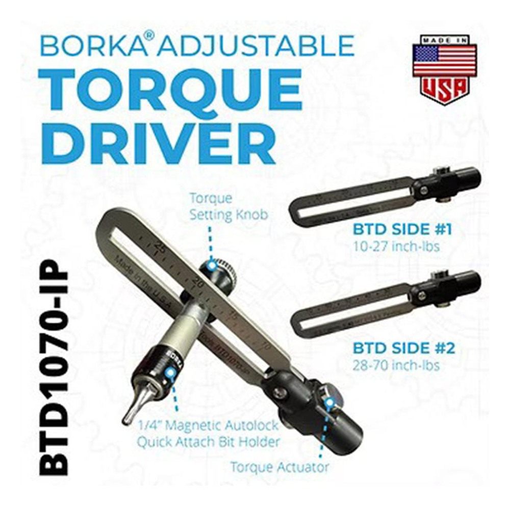 PRO Shot Borka Standard Configuration Tool Kit with 3 pc Extension Bit Set view 3