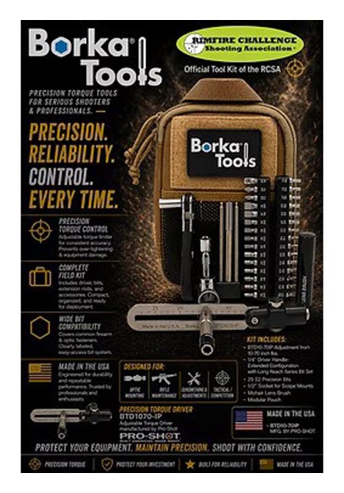 PRO Shot Borka Standard Configuration Tool Kit with 3 pc Extension Bit Set view 7