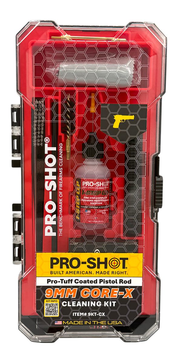 Borka PRO-Shot Core-X Cleaning KIT 9MM Pistol