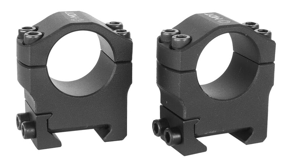 MDT Accessories - Scope Rings - Premier - 30mm - Medium (1.00in) - BLK view 2