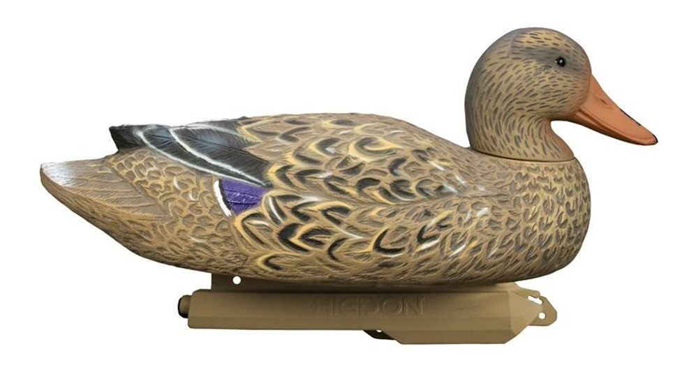 Higdon Outdoors Battleship Mallard Flocked Heads 6/ct view 4