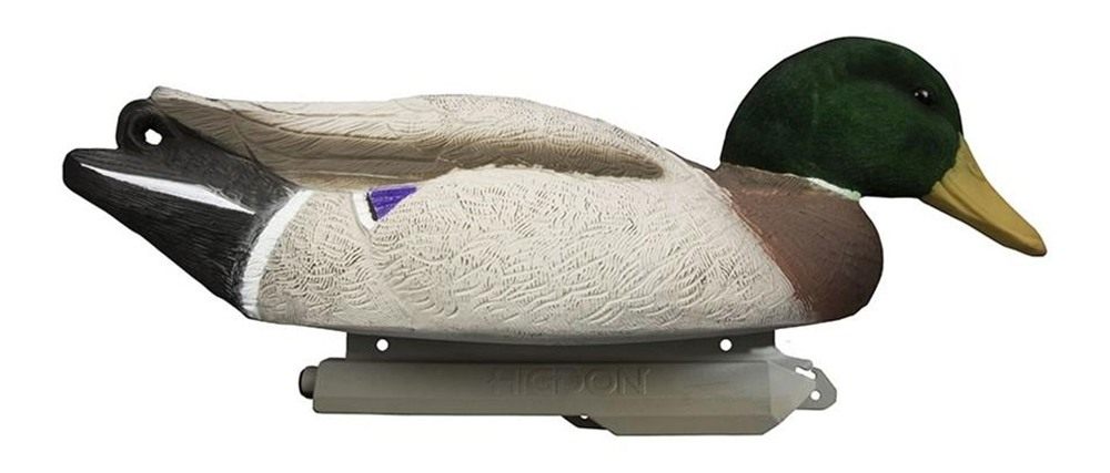 Higdon Outdoors Battleship Mallard Flocked Heads 6/ct view 5