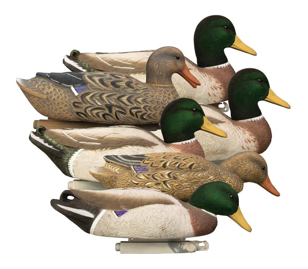 Higdon Outdoors Magnum Mallard Flocked Heads 6pk
