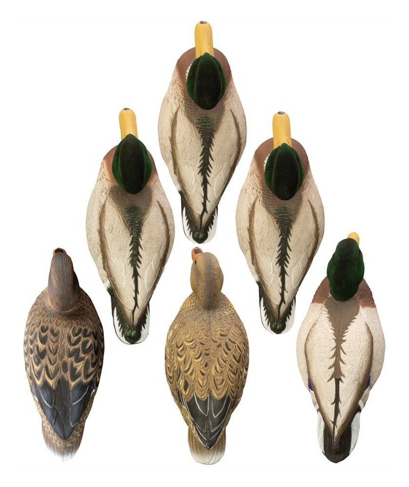 Higdon Outdoors Magnum Mallard Flocked Heads 6pk view 2