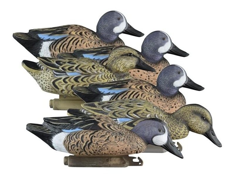 Higdon Outdoors Standard Blue Wing Teal Foam Filled 6pk view 3