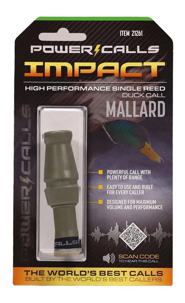 Higdon Decoys Power Calls 21261 Impact Open Single Reed Attracts Mallards O view 2