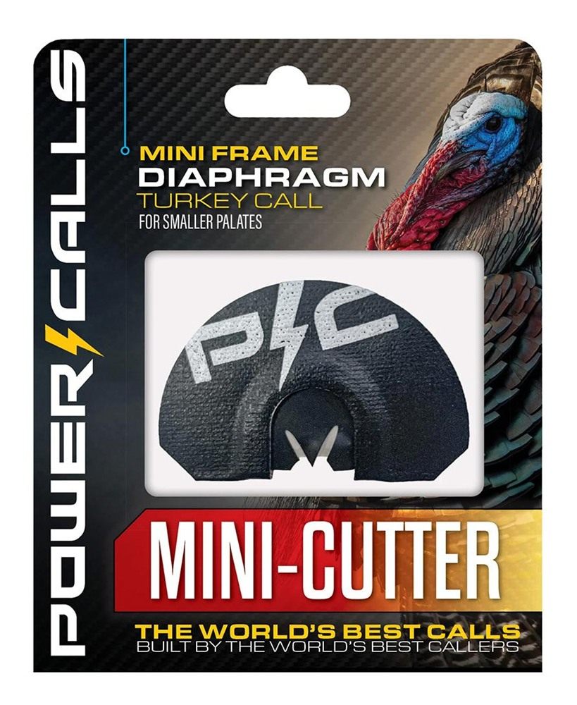 Higdon Decoys Power Calls 24232 Mini Cutter Diaphragm Turkey Sounds Black view 2