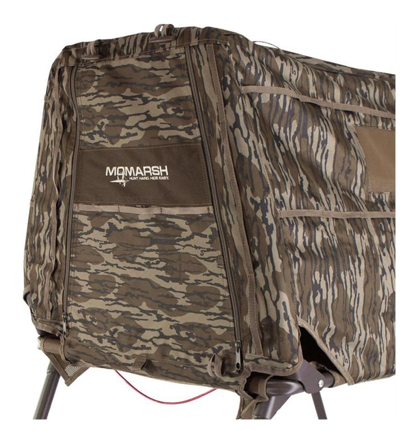 Higdon Outdoors Invisilab Dog Blind Mossy Oak Original Bottomland view 5