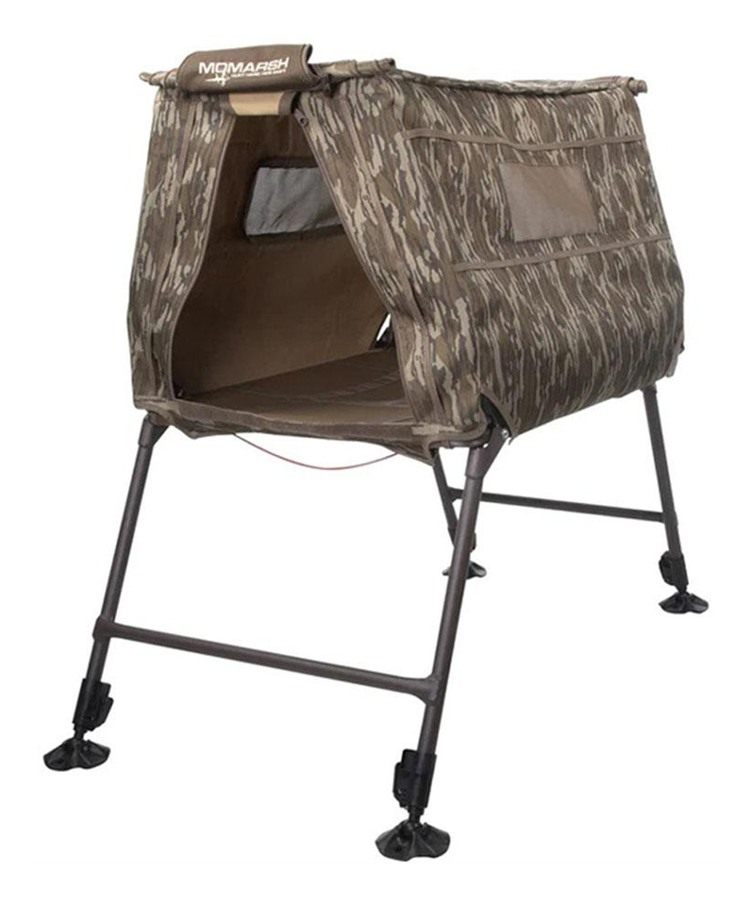 Higdon Outdoors Invisilab Dog Blind Mossy Oak Original Bottomland view 7