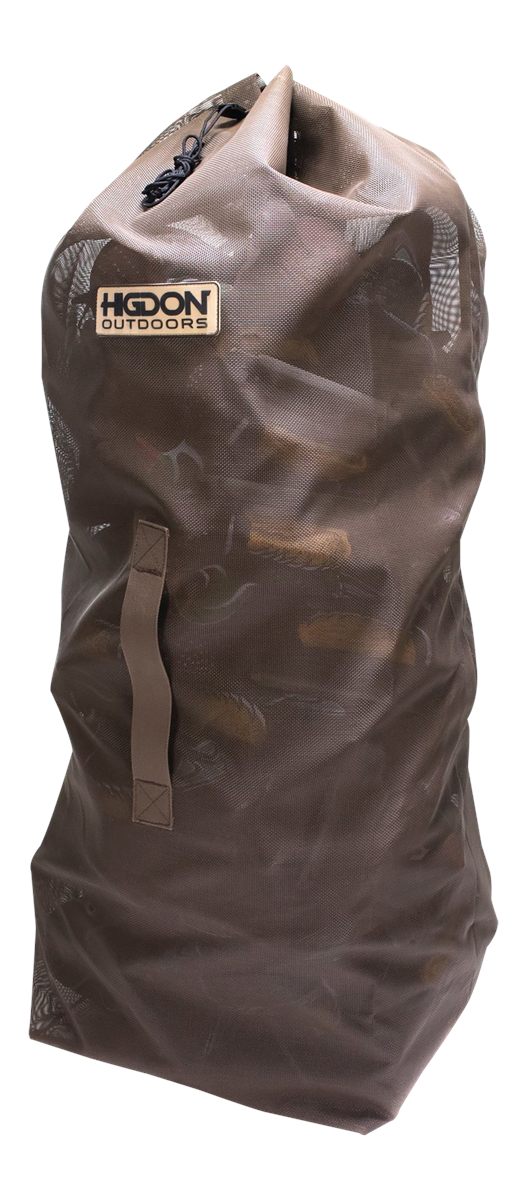 Higdon Decoys Outdoors 37179 Bag Large Black PVC Coated Mesh 51in x 18in x