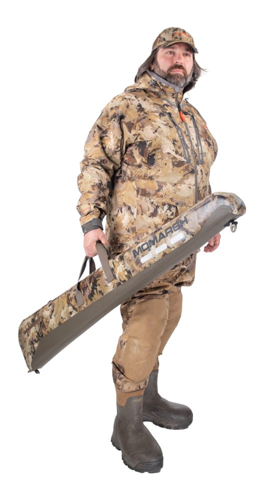 Higdon Outdoors Mobile 54in Welded Floating Gun Case Optifade Marsh view 2