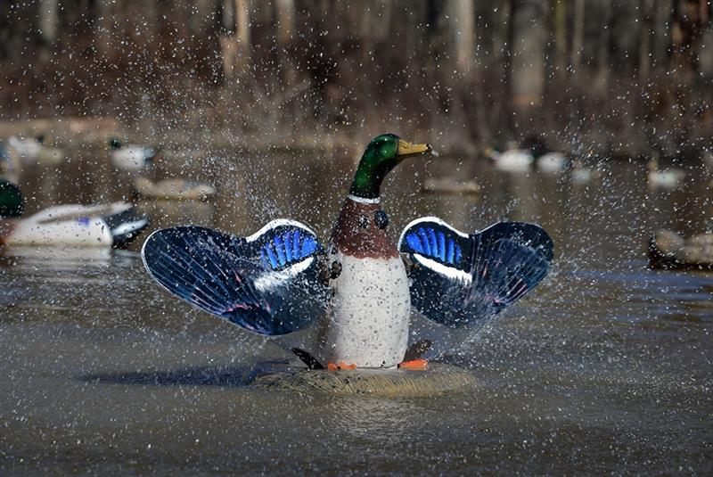 Higdon Outdoors 53077 XS Splashing Flasher Mallard Drake Species Multi Colo view 2