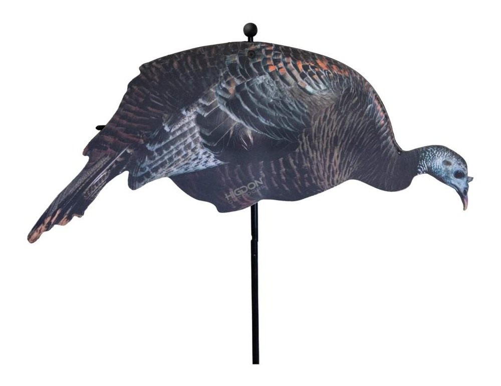 Higdon Outdoors Flex Turkey Decoy Feeder Hen Silhouette