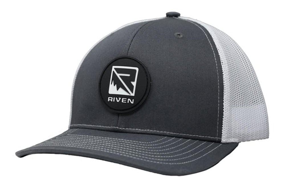 Higdon Outdoors Riven Logo Patch Hat Grey/White