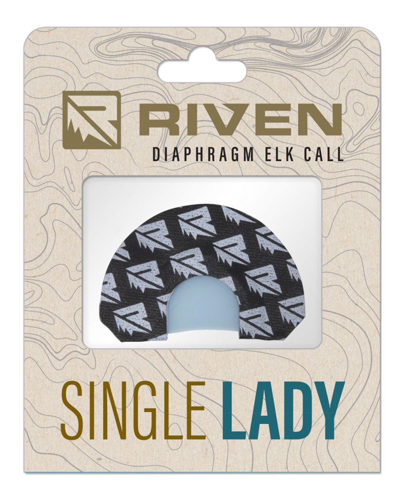 Riven 65210 Single Lady Elk Diaphragm Black/White view 2