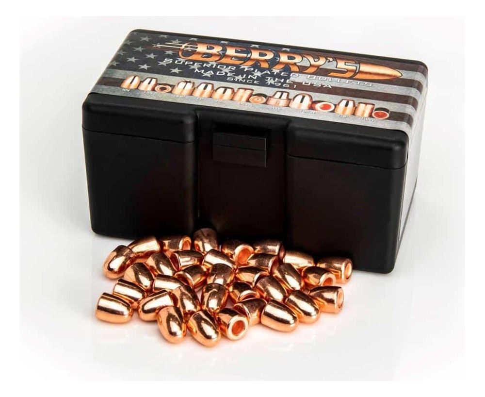 Berry's Superior Plated Handgun Bullets .45 ACP .452in 185 gr Hbrn 500/ct view 2