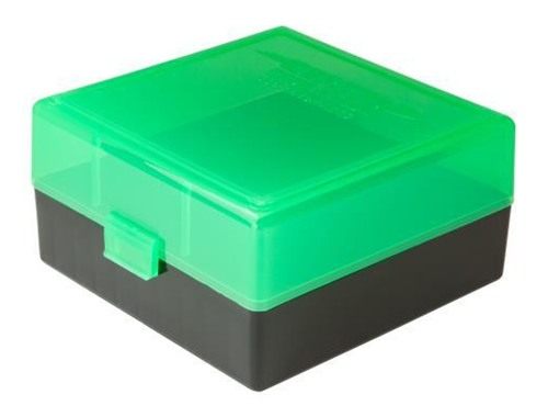 YeegfeyA Berry's 100 Round Ammo Box, Zombie Green / Black Plastic Fits .17 view 2