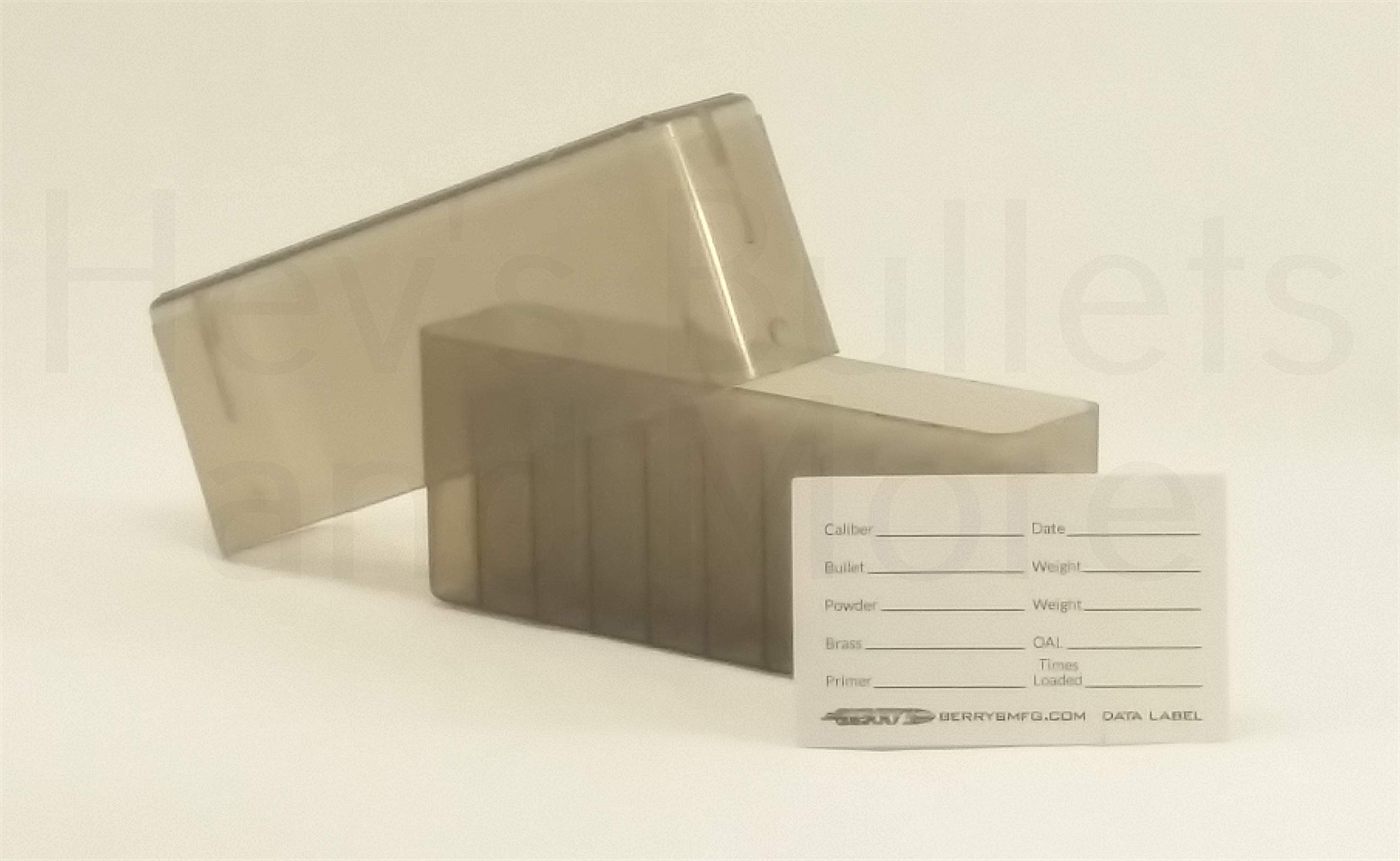 BERRY'S Plastic Ammo Box, Smoke 20 Round 243/308 (1)