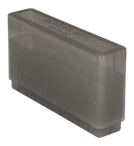 Berry's 20 Round Ammo Box, Smoke Plastic Fits 30-06 - .270 view 2