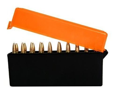 Berry's 209 Ammo Box for .243/6.5/.30-06 - 20/rd Orange/Black