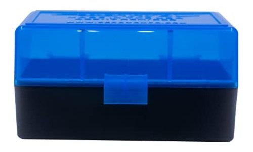 Equival Berry's Plastic Ammo Box, Blue / Black 50 Round 223 / 5.56 (1) view 2