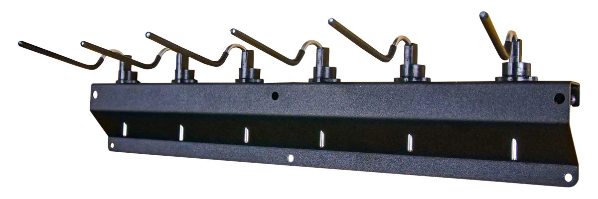 Berrys Manufacturing 65892 Gun Safe Pistol Rack Black Holds 6