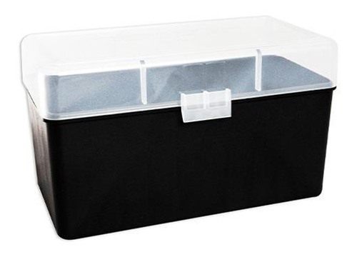 Berry's Mfg 412 Clear Ammo Flip Top Box Holds 50 Rounds - .300 Ultra