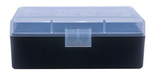 Berry's Ammo Box 404 - .22 Horn./.30 Carb. 50/rd Clear/Black