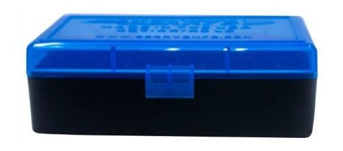 Berry's Ammo Box 407 - .44 cal 50/rd Blue/Black