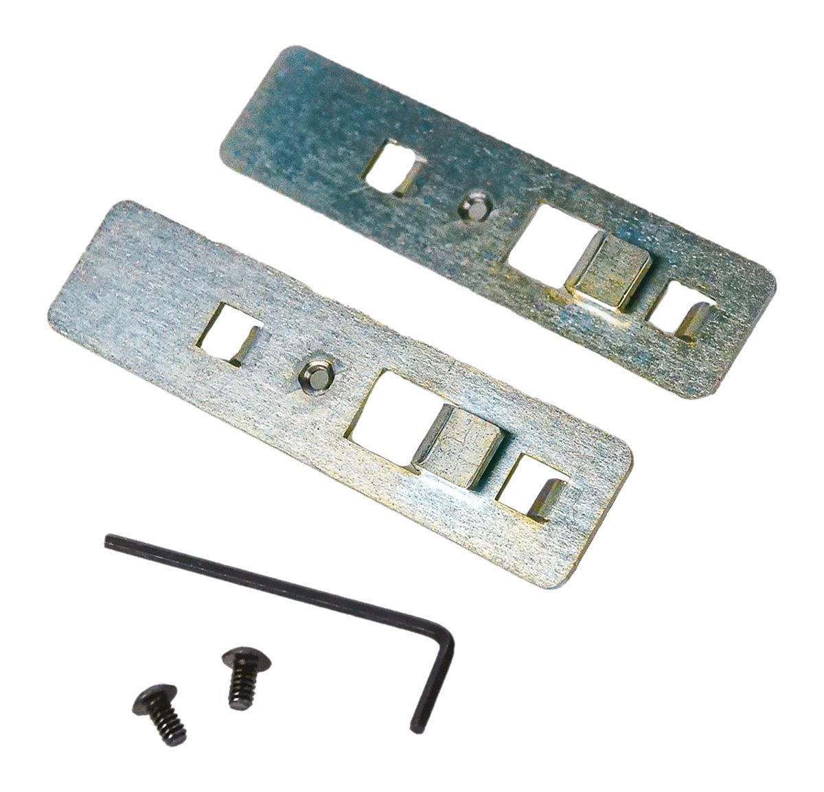 Berrys Manufacturing 84913 Track Clips Pistol Rack Silver Steel Handgun