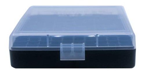 Berry's Manufacturing 87412 001 Ammo Box 9mm Luger,380 ACP 100rd Clear Lid view 2
