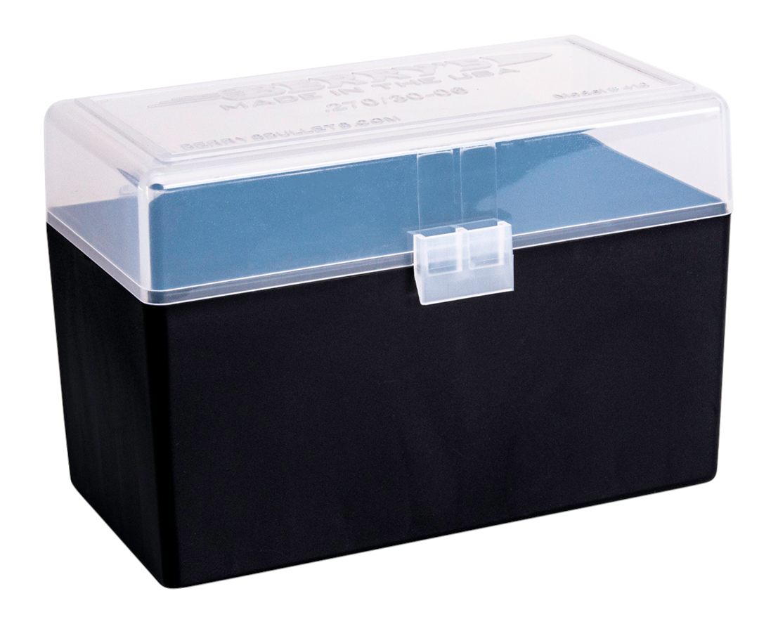 Berry's 115572 270 Win 3006 Springfield 50 Rd Blue Black Ammo Box