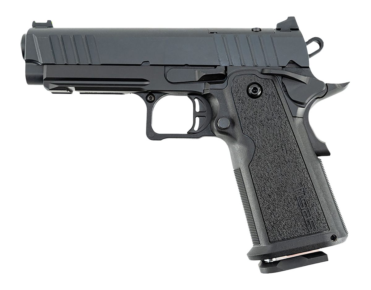 Tisas USA Arms 12500018 1911 DS Carry 9mm Luger 17+1 4.25in Black Cerakote