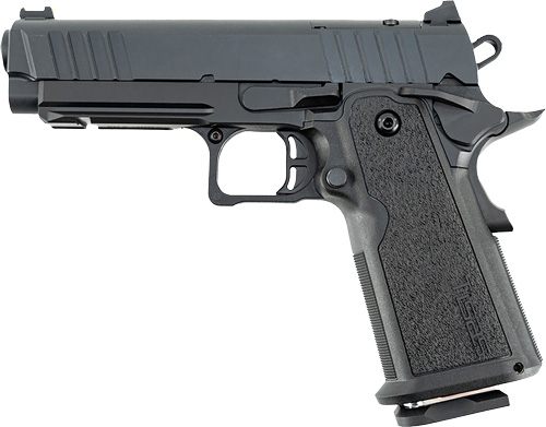 Tisas USA Arms 12500018 1911 DS Carry 9mm Luger 17+1 4.25in Black Cerakote view 3