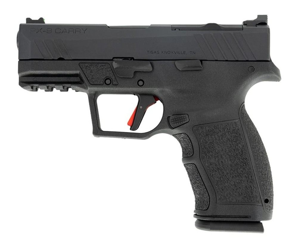 Tisas USA Arms 15000302 PX-9 Carry 9mm Luger 15+1 3.50in Black Carbon Steel view 2