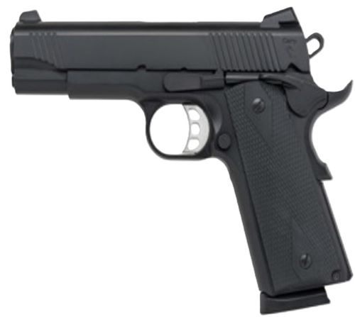 Tisas USA Arms 10100121 1911 Carry 9mm Luger 9+1 4.25in Black Cerakote Carb view 2