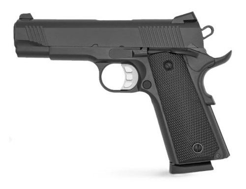 Tisas Arms 10100119 1911 Carry 45 ACP 8+1 4.25in Black Cerakote Carbon Stee view 2