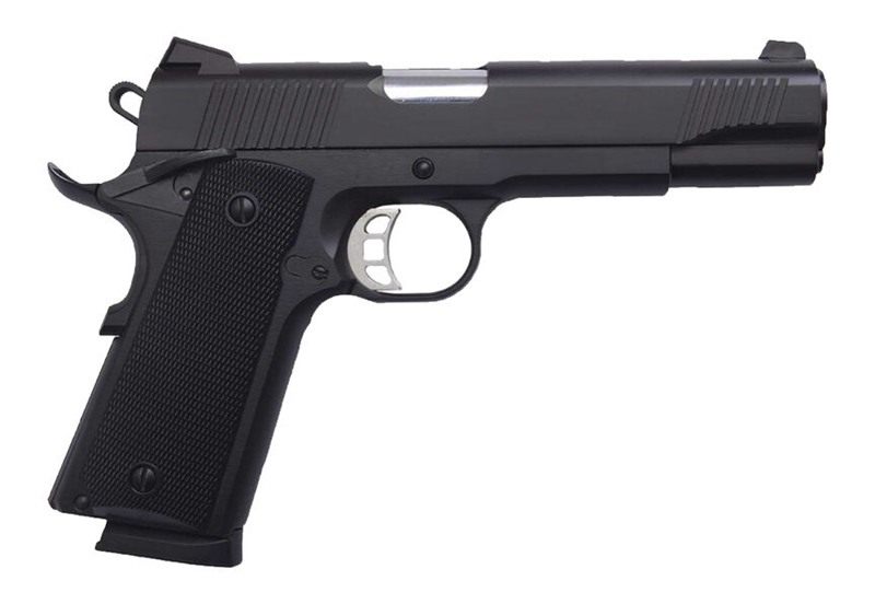 Tisas USA 1911 Duty B9 9MM 5in BBL 2-9RD Black Cerakote